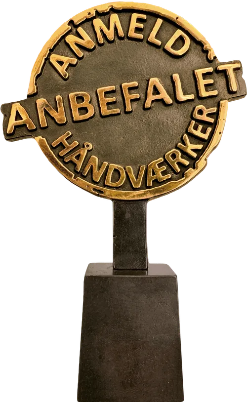 ÅRETS HÅNDVÆRKER statuette